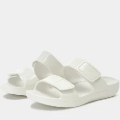 Orbyt White Gloss Sandal