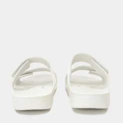 Orbyt White Gloss Sandal