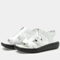 Palmer White Sandal