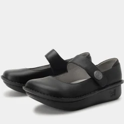 Paloma Oiled Black Mary Jane