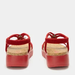 Roz True Red Sandal
