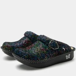 Seville Ric Rack Rainbow Clog