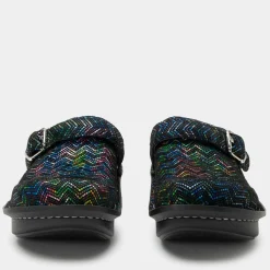 Seville Ric Rack Rainbow Clog
