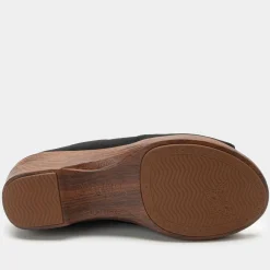 Shilaine Stretch Black Sandal