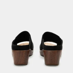 Shilaine Stretch Black Sandal