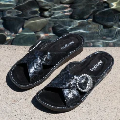 Vanya Moon Shadow Silver Sandal