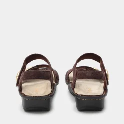 Vienna Swirling Brown Sandal