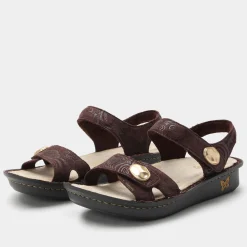 Vienna Swirling Brown Sandal